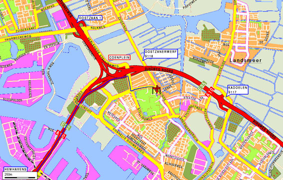 routekaartje EPC Waterland